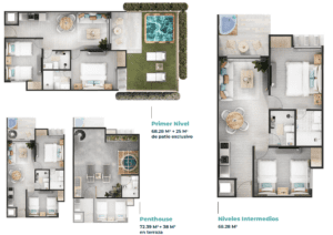 Proyecto Cruise On Land-Apartamento 2 habitaciones Royal